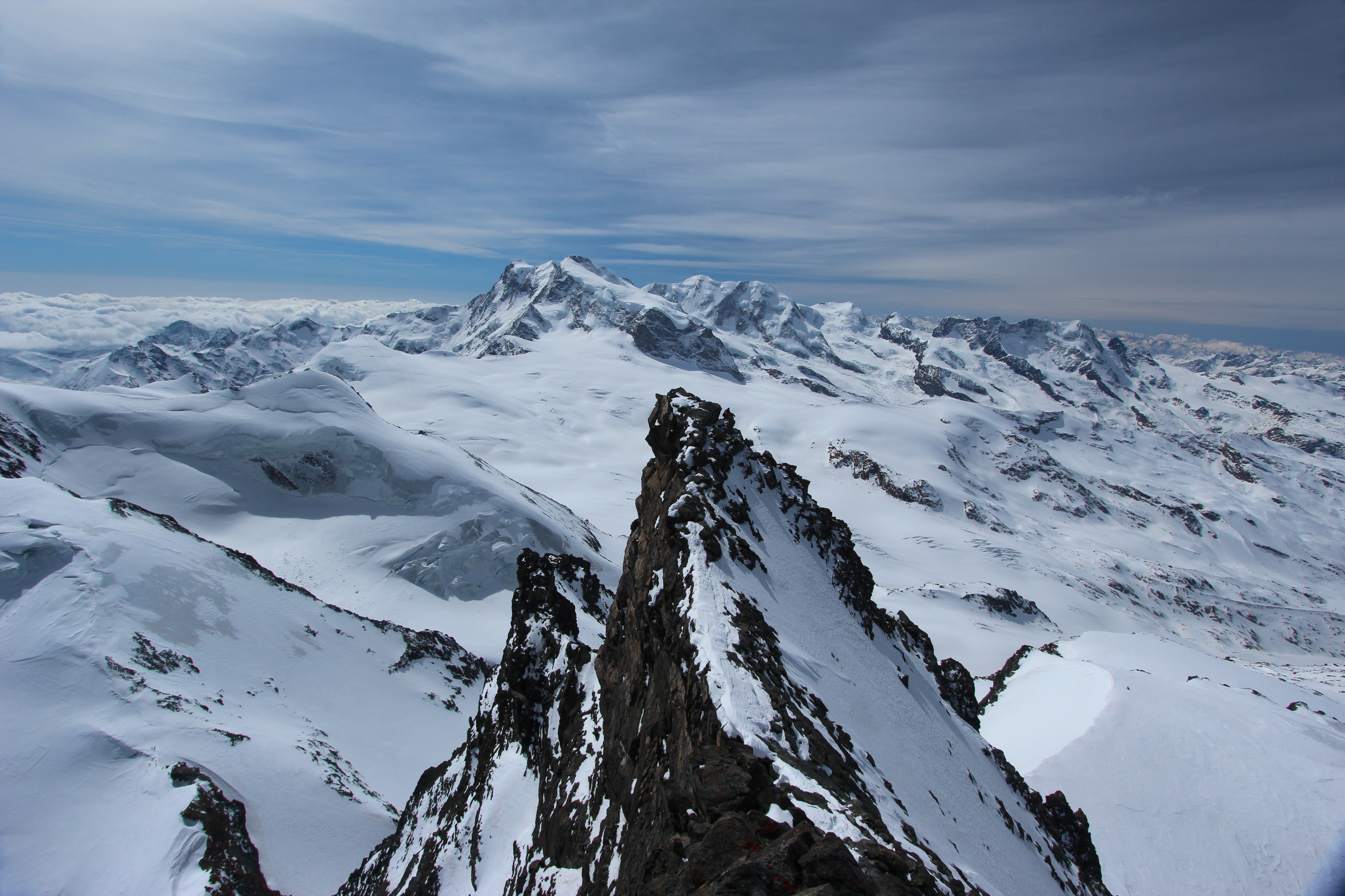Vorgipfel of the Rimpfischhorn, 2014