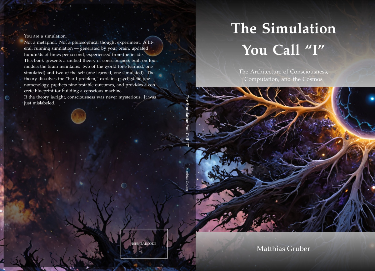 Book cover — The Simulation You Call I